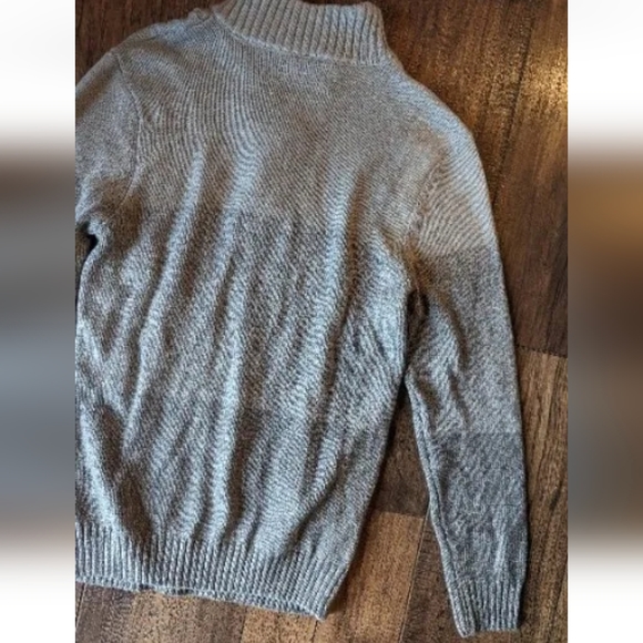 Commerce Carlton Button Mock Neck Sweater Light Gray Youth Sz 16 NWT Stitch Fix - Picture 16 of 16